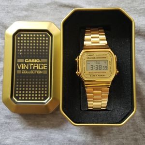 Casio Vintage Collection Watch Gold